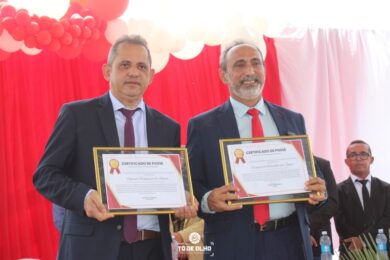 Erivaldo Lopes e Giovan Sousa são empossados prefeito e vice-prefeito de Santo Antônio de Lisboa e anunciam secretariado; veja fotos