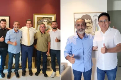Prefeito Erivaldo Lopes se reúne com o deputado Henrique Pires e com o presidente da Agespisa e busca obras e investimentos para Santo Antônio de Lisboa
