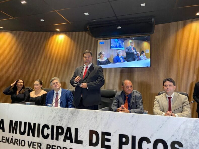 Abertura oficial do ano legislativo da Câmara Municipal de Picos acontece nesta quinta-feira (06)