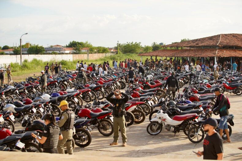 Operação coíbe prática ilegal do “grau” e apreende motos irregulares