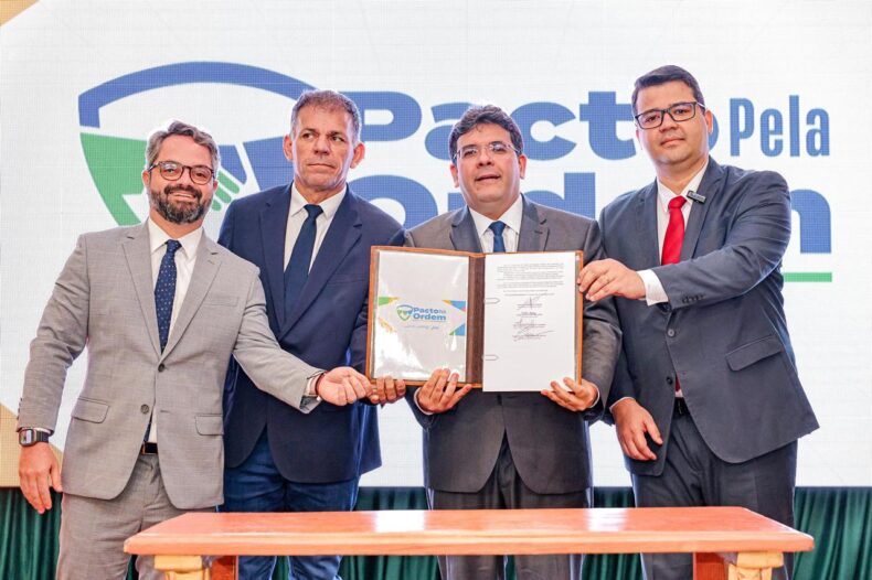 Governo lança Pacto Pela Ordem e propõe novas leis que endurecem ações contra a criminalidade no estado