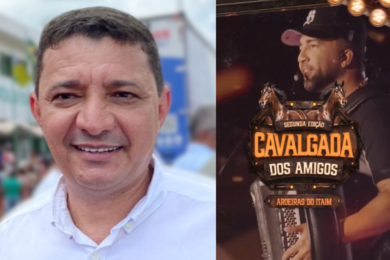 Prefeito Marciano Macêdo Anuncia Edyr Vaqueiro na Cavalgada dos Amigos de Aroeiras do Itaim