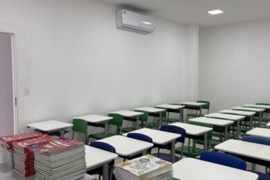 Escola Prof.ª Otília Neiva chega à fase de conclusão; aulas iniciam nesta quinta (27)