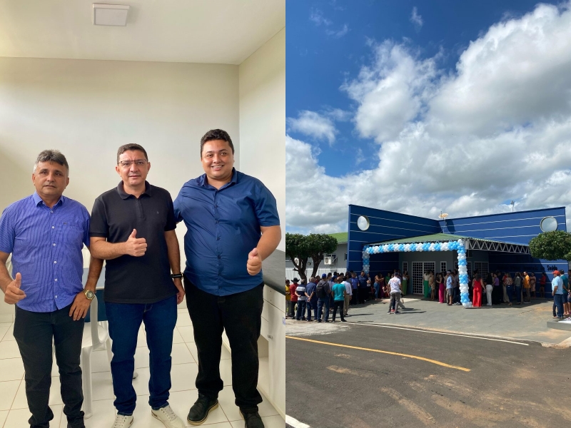 Prefeito Marciano Macêdo inaugura reforma da Unidade Básica Avançada de Saúde e celebra 100 dias de gestão