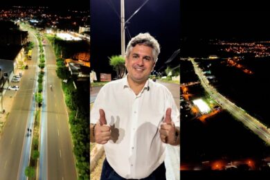 Prefeito Pablo Santos amplia iluminação da Avenida Severo Eulálio em Picos