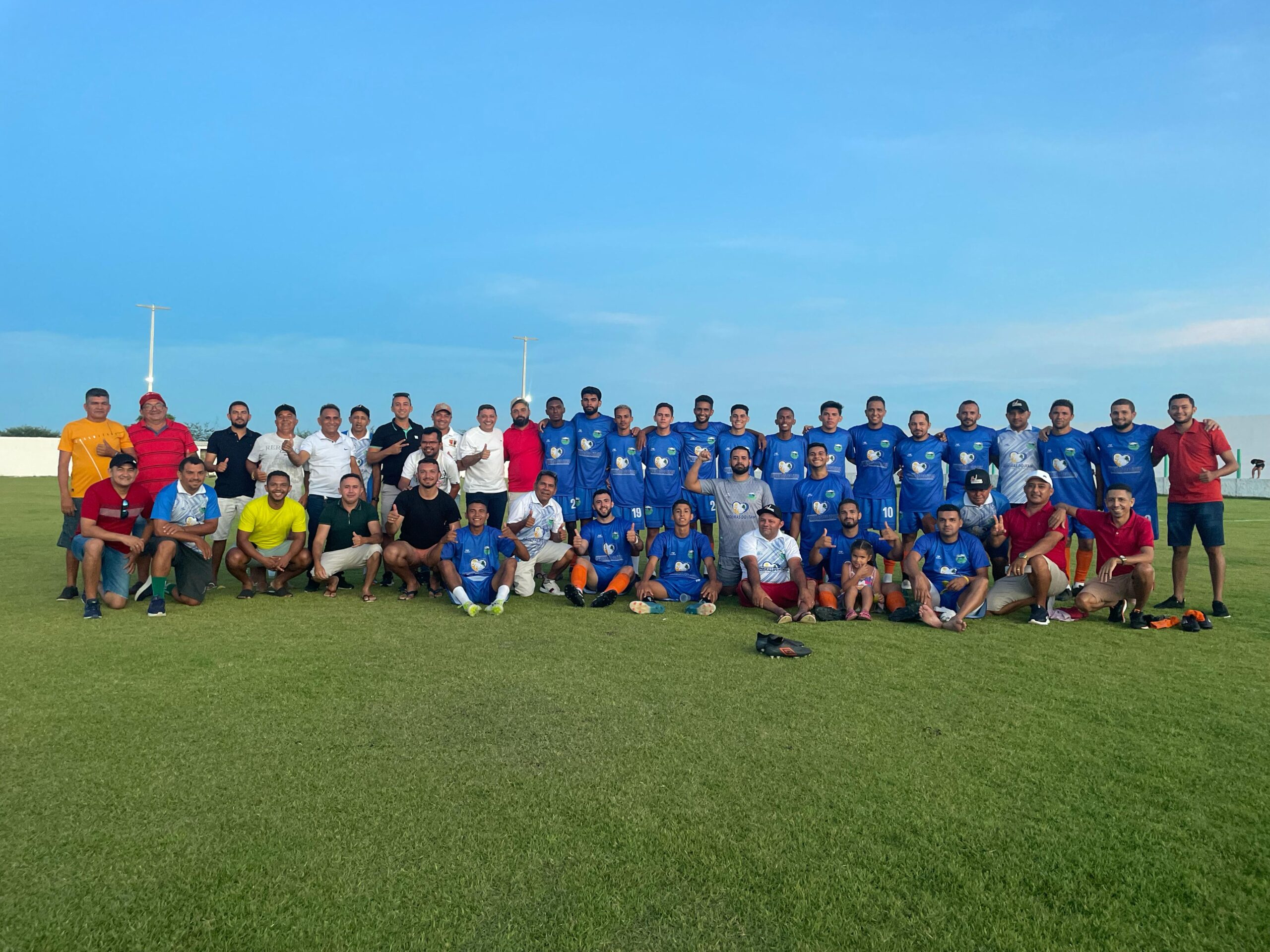 Campo Grande recebe amistoso acirrado contra Aroeiras do Itaim com presença de autoridades e torcida visitante
