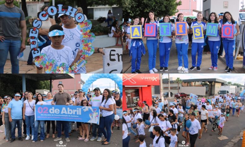 Caminhada pela Conscientização do Autismo abre as comemorações dos 61 Anos de Dom Expedito Lopes