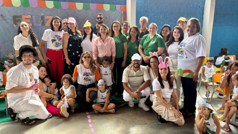 Educação de Picos e maçonaria celebram Páscoa solidária em escola