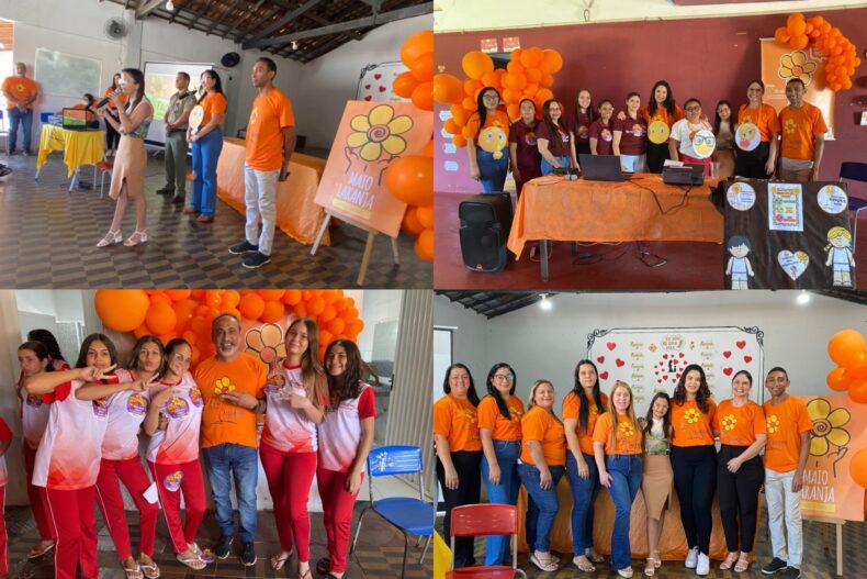 Prefeitura Santo Antônio de Lisboa realiza segundo dia de atividades da campanha Maio Laranja