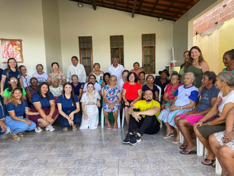 Aroeiras do Itaim promove manhã especial no 1º encontro dos idosos, com atividades, alegria e conscientização