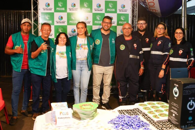 Saúde leva ações preventivas ao Picos Cidade Junina