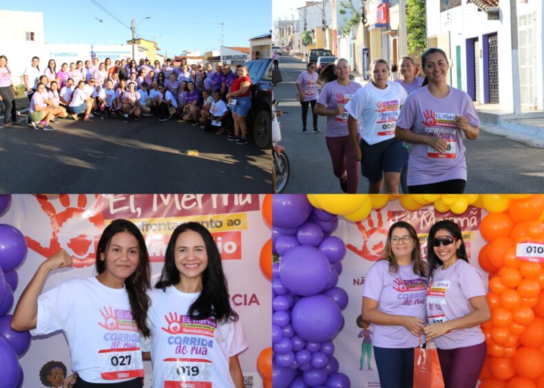 Secretaria da Mulher de Santo Antônio de Lisboa realiza corrida de rua contra o feminicídio