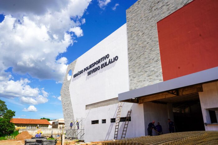Ginásio Poliesportivo Severo Maria Eulálio Filho será inaugurado nesta quarta-feira (11)
