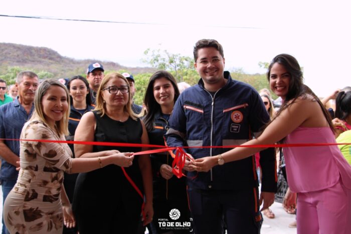 Gestão do prefeito Dr. Abimael inaugura base descentralizada do SAMU em Dom Expedito Lopes