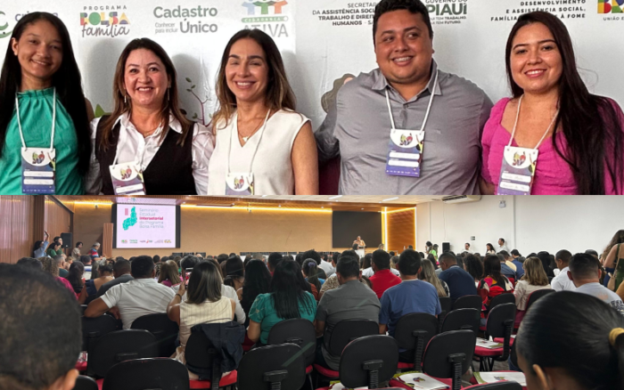 Gestão de Aroeiras do Itaim participa do II Seminário Estadual Intersetorial do Programa Bolsa Família em Teresina