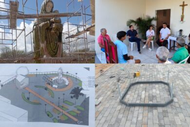 Dom Expedito Lopes se prepara para inauguração do Monumento em homenagem a Nossa Senhora do Perpétuo Socorro