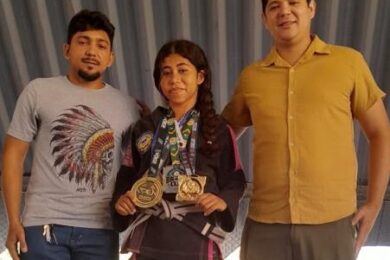 Aluna da rede municipal de Picos se destaca em competição mundial de jiu-jitsu