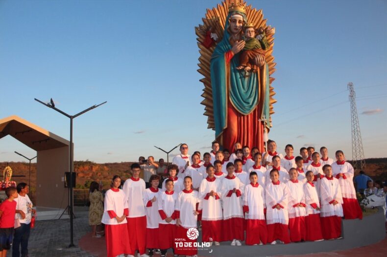 Veja fotos da inauguração do Santuário de Nossa Senhora do Perpétuo Socorro em Dom Expedito Lopes