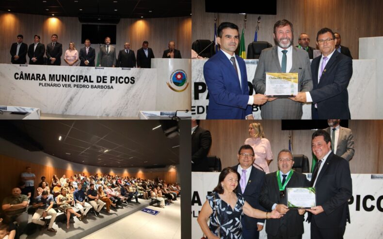 Câmara Municipal de Picos realiza sessão solene em homenagem ao Dia do Engenheiro
