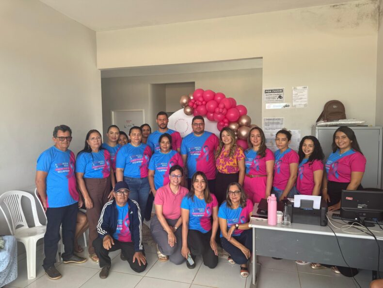 Outubro Rosa: Ações de prevenção do Câncer de Mama são realizadas em Aroeiras do Itaim