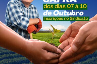 Prefeitura de Aroeiras do Itaim inicia inscrições para o Programa Garantia-Safra 2025/2026