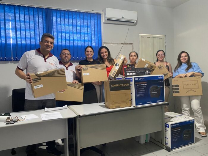 Prefeitura de Santo Antônio de Lisboa realiza entrega de equipamentos de informática para fortalecer a Saúde