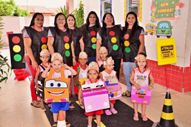 Creche Municipal Daysa Régia realiza projeto sobre educação no trânsito em Santo Antônio de Lisboa