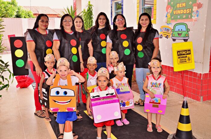 Creche Municipal Daysa Régia realiza projeto sobre educação no trânsito em Santo Antônio de Lisboa