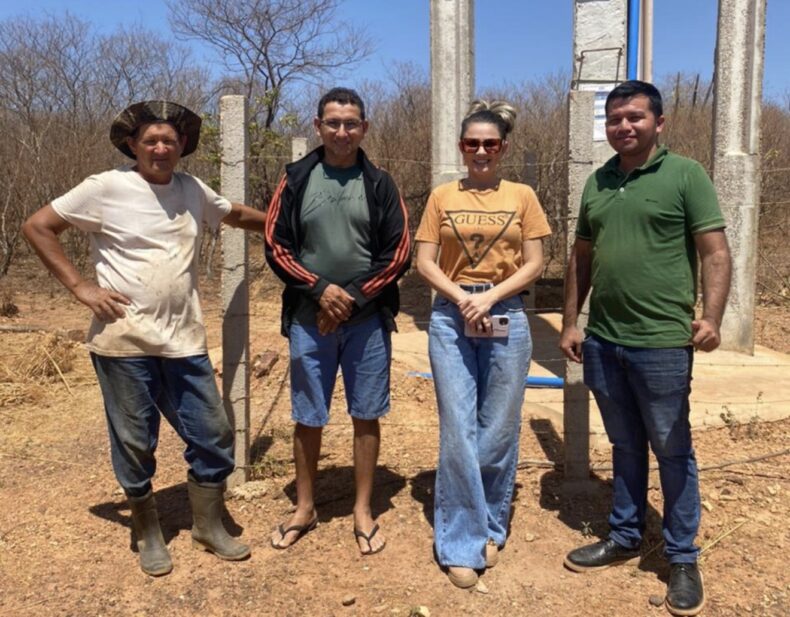 Gestão de Aroeiras do Itaim visita povoados para avaliar sistema de abastecimento de água