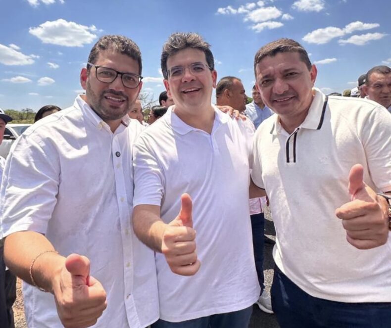 Prefeito Marciano Macedo participa de agenda com o governador Rafael Fonteles e reforça parceria para recuperação da PI-379