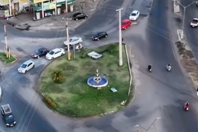 Prefeitura de Picos da inicio a reforma da rotatória do bairro Junco