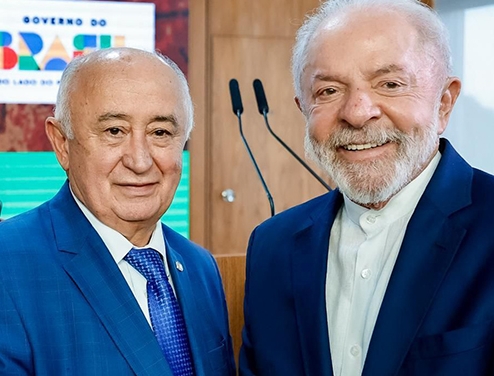 Presidente Lula na pré-campanha de Júlio César ao senado