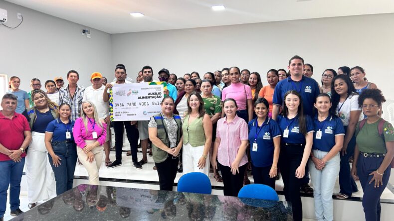 50 Famílias de Aroeiras do Itaim são contempladas com o Programa Estadual Auxílio Alimentação