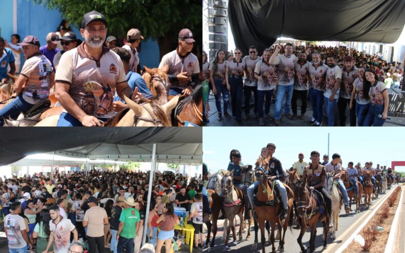 5ª Cavalgada Encontro dos Filhos da Terra reúne centenas de vaqueiros em Santo Antônio de Lisboa