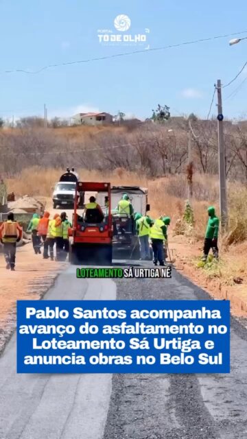 O prefeito de Picos, Pablo Santos, acompanhou nesta terça-feira (18) os serviços de asfaltamento da avenida principal do Loteamento Sá Urtiga, na zona urbana do município. Durante a visita, o gestor destacou que a pavimentação atende uma área onde há grande concentração de moradores.
Segundo o prefeito, ainda nesta terça-feira, as equipes devem avançar com o asfaltamento urbano no bairro Belo Sul. Ele ressaltou que a prioridade da gestão é levar melhorias de infraestrutura para os locais onde a população mais necessita.
Pablo Santos também citou a parceria com o governador do Piauí, o deputado estadual Radiel, o senador Marcelo Castro e destacou que, durante seu mandato como deputado estadual, também destinou emendas para obras no bairro.
Siga: @portaltodeolho