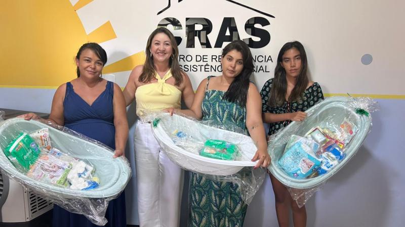 Prefeitura de Aroeiras do Itaim realiza roda de conversa com gestantes no CRAS