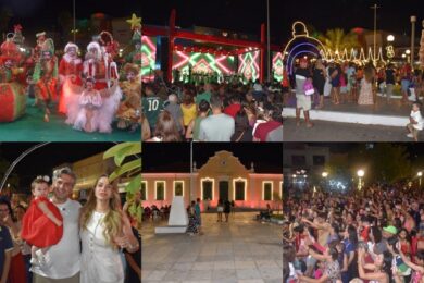 Encanto e magia marcam o Acender das Luzes de Natal em Picos