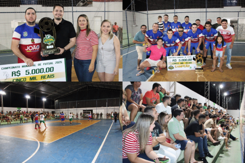 IBIS goleia Funrural e conquista a Copa Municipal de Futsal de Dom Expedito Lopes 2025
