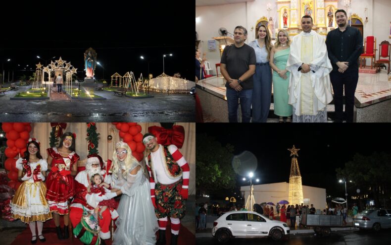 Dom Expedito Lopes realiza Acender das Luzes de Natal e encanta população