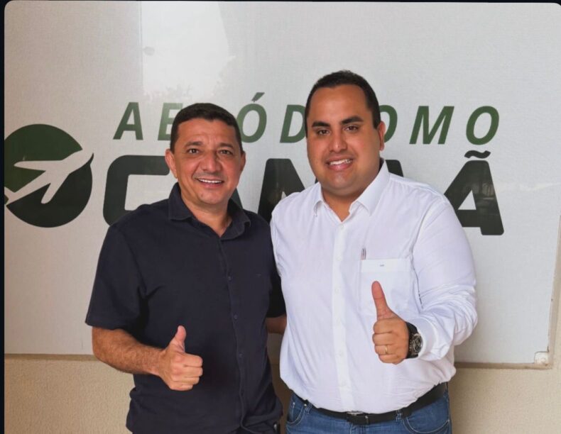 Prefeito Marciano Macedo cumpre agenda em Teresina e se reúne com o deputado Georgiano Neto