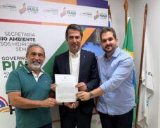Prefeito Erivaldo Lopes participa de reunião na SEMAR-PI e fortalece parceria ambiental com o Governo do Estado