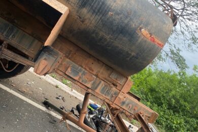 Dom Expedito Lopes: Motociclista morre após colidir em carro-pipa na BR-316