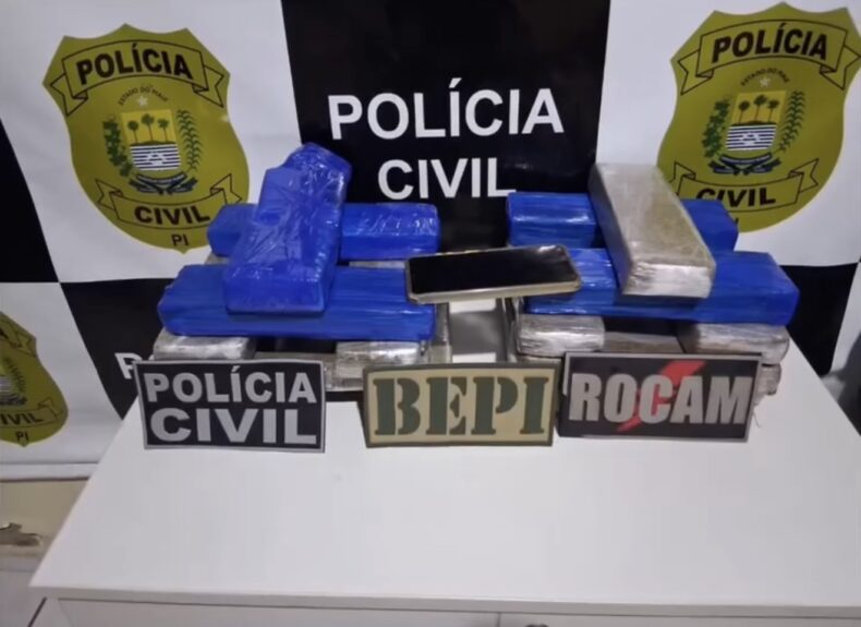 Homem é preso por tráfico interestadual de drogas em Vera Mendes durante operação integrada das forças de segurança