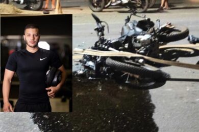 Motorista de caminhão foge após acidente que matou policial da ROCAM e é preso pela PRF