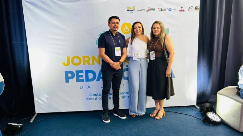 Educação de Aroeiras do Itaim participa da Jornada Pedagógica 2026 da UNDIME