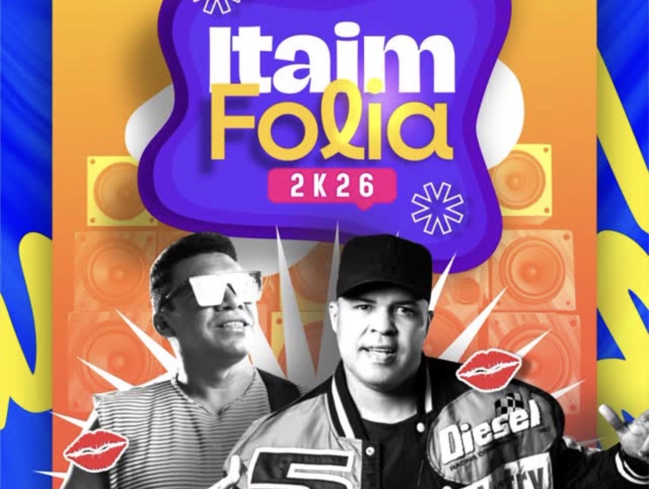 Prefeito Marciano Macedo anuncia Banda Pilera e Edy Sakana no Itaim Folia 2026