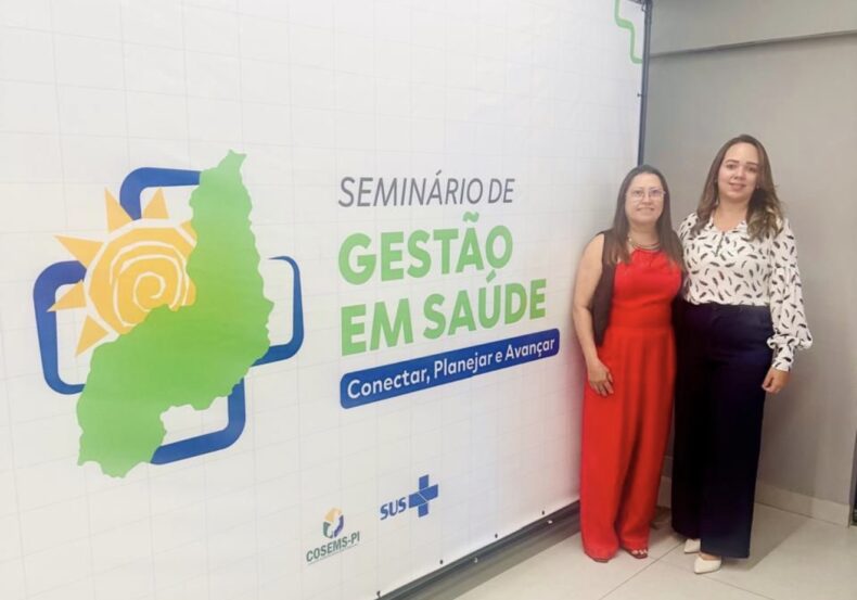 Secretária de Saúde de Aroeiras do Itaim participa de seminário de gestão em Teresina