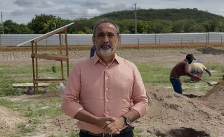 Prefeito Erivaldo Lopes anuncia início da construção da nova sede da Prefeitura Municipal de Santo Antônio de Lisboa