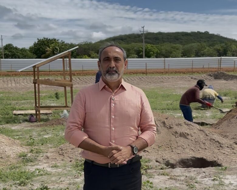 Prefeito Erivaldo Lopes anuncia início da construção da nova sede da Prefeitura Municipal de Santo Antônio de Lisboa