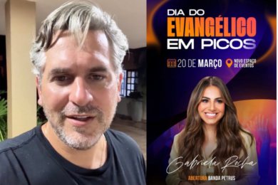 Prefeito Pablo Santos anuncia Dia do Evangélico com show de Gabriela Rocha